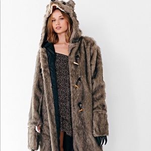 Ripple Junction Wolf Coat Costume